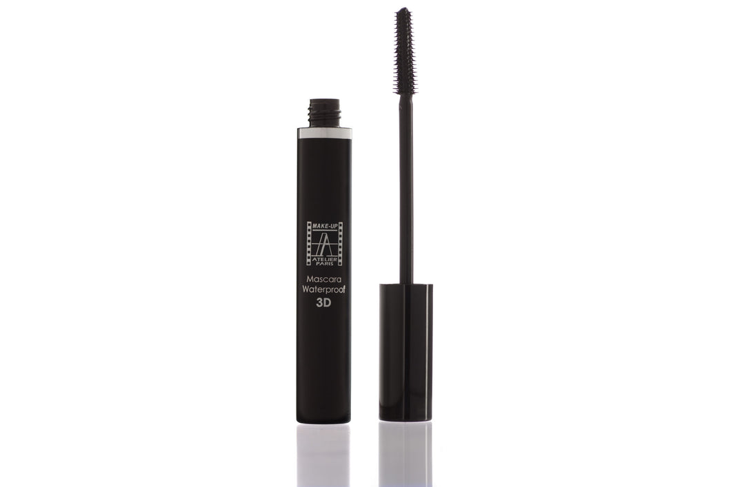 3D Waterproof Mascara / Vandeniui Atsparus Blakstienų Tušas