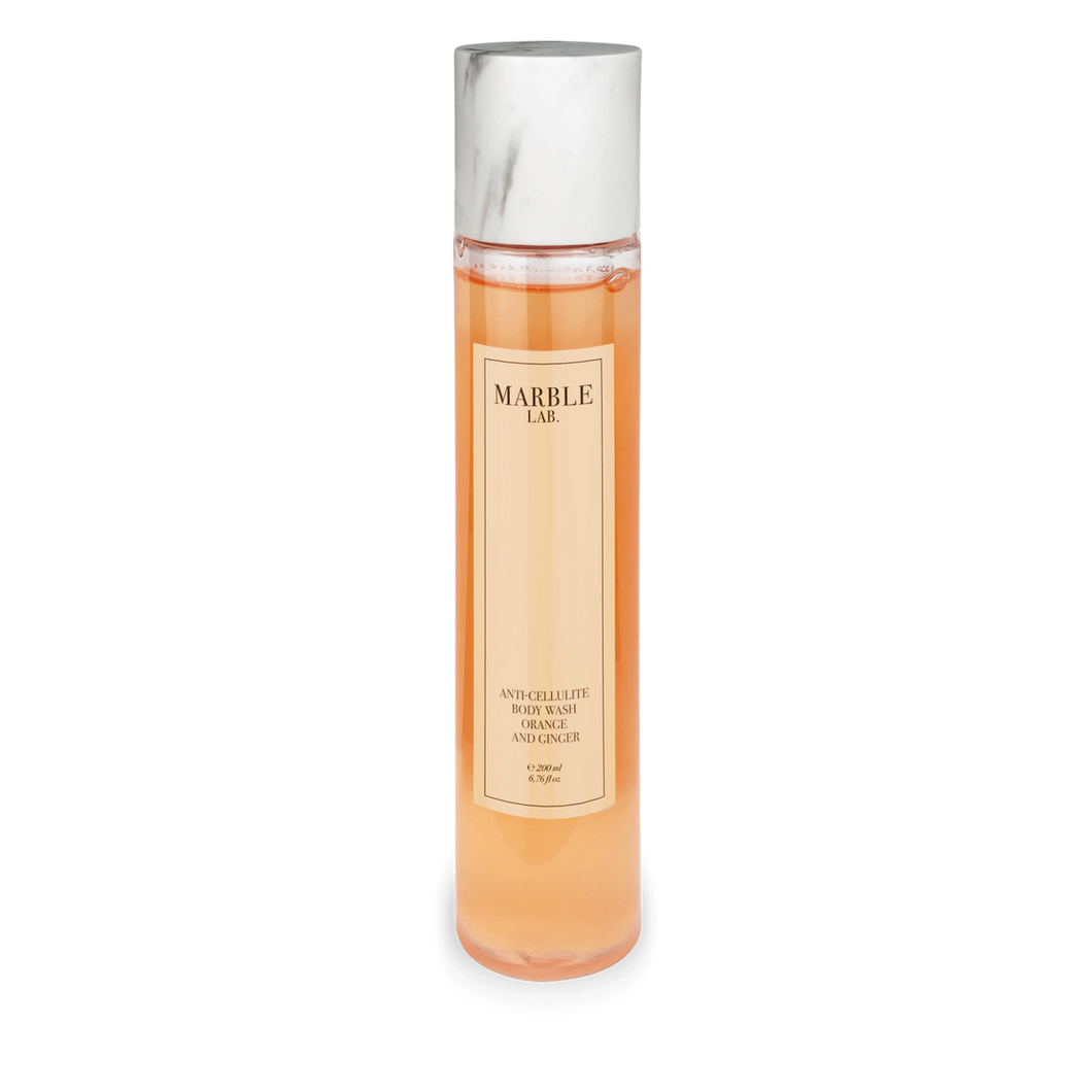 ANTI-CELLULITE SHOWER GEL WITH ORANGES AND GINGER, 200ML// ANTICELIULITINIS DUŠO GELIS SU APELSINAIS IR IMBIERU, 200ML