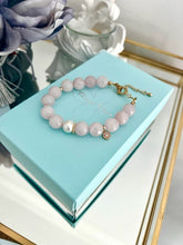 Load image into Gallery viewer, Rose quartz bracelet // Apyrankė su rožiniu kvarcu
