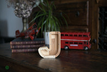 Load image into Gallery viewer, Personalized Wooden Money Bank/ Medinė taupyklė
