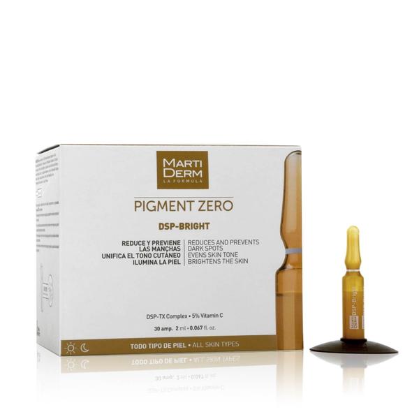 DSP-Bright - 30 ampoules / DEPIGMENTACINĖS AMPULĖS VEIDO ODAI PIGMENT ZERO DSP-BRIGHT, 30 AMP.