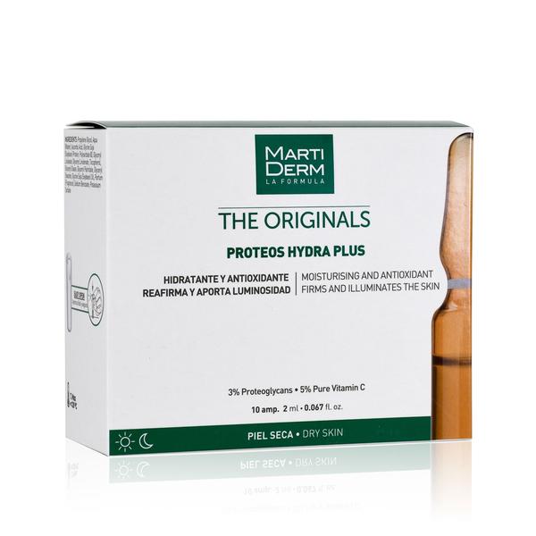 Proteos Hydra Plus 10 Units / MARTIDERM DRĖKINAMOSIOS IR STANGRINAMOSIOS AMPULĖS VEIDUI 10 VNT