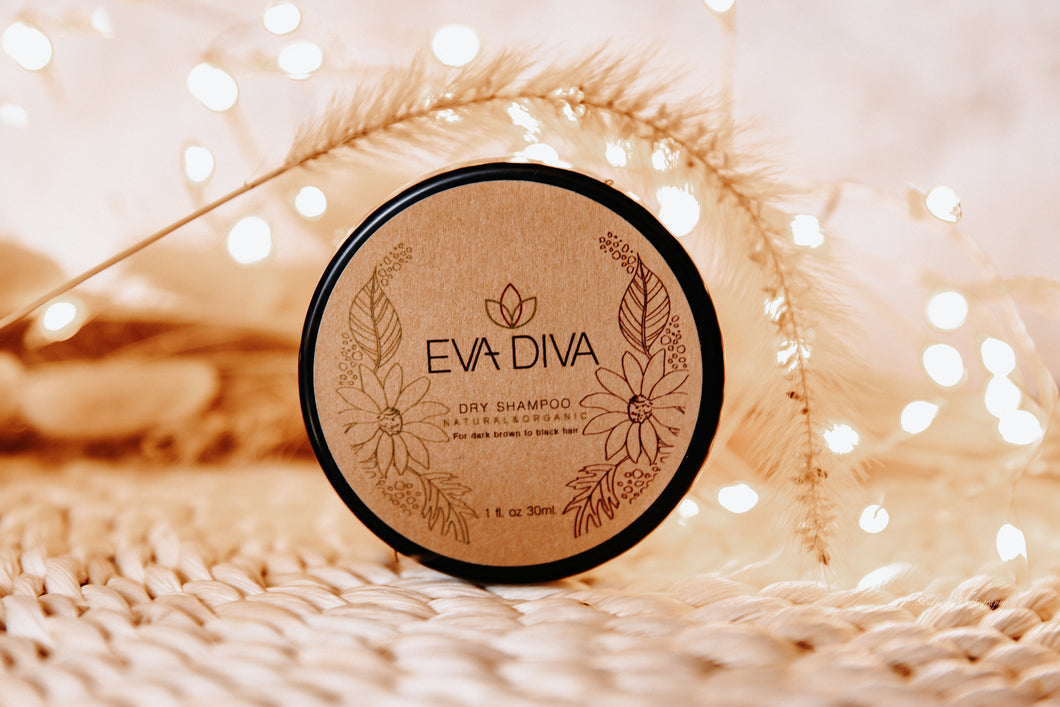 EVA DIVA Dry Shampoo Natural Organic