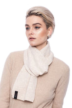 Load image into Gallery viewer, Beige Cashmere and Wool Scarf
